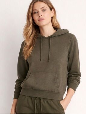 H&M Women’s Olive Green Pullover Hoodie